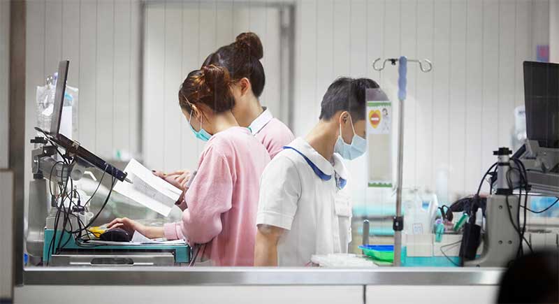 Nurses in Lab Interpreting Nursing Lab Values