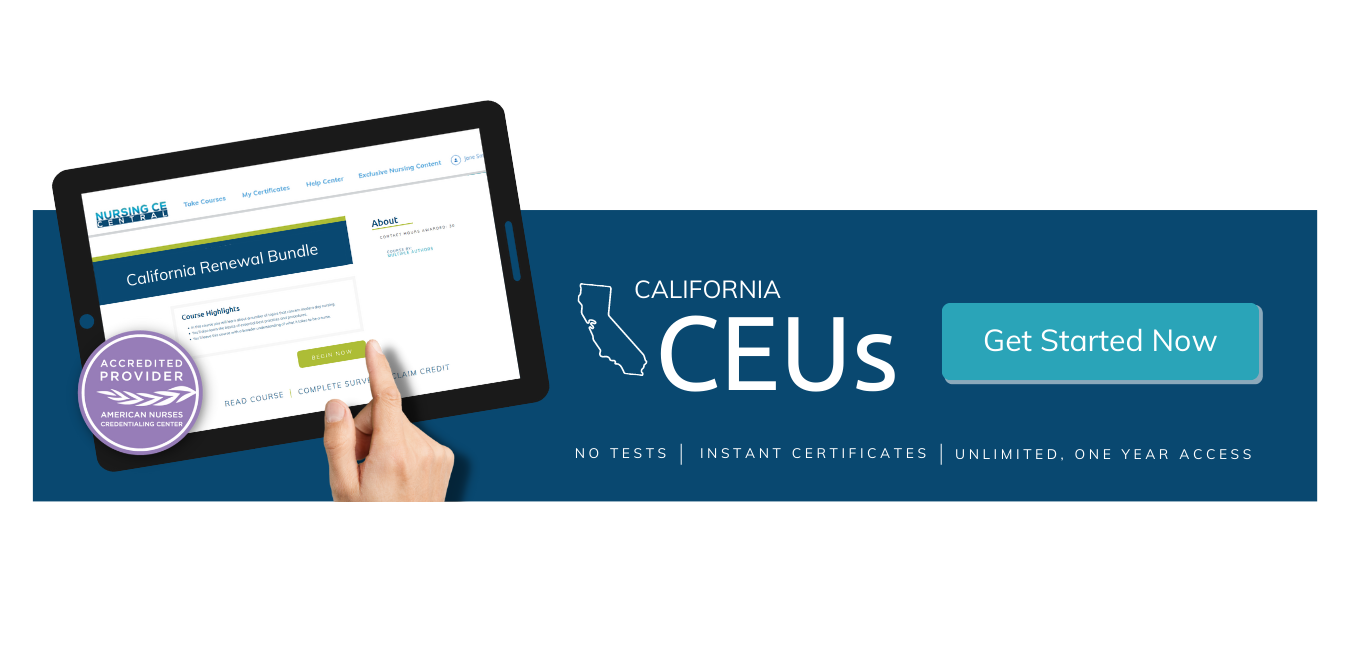 California Nursing CEUs