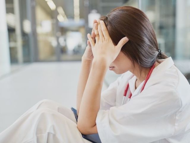 mandatory overtime has nurse stressed