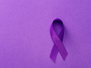 domestic violence awareness month purple ribbon