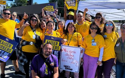 75,000 Healthcare Workers at Kaiser Protest Make Historic Wins