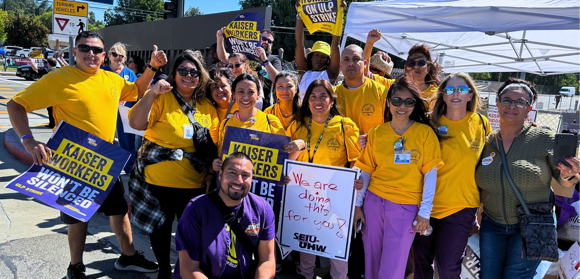 75,000 Healthcare Workers at Kaiser Protest Make Historic Wins