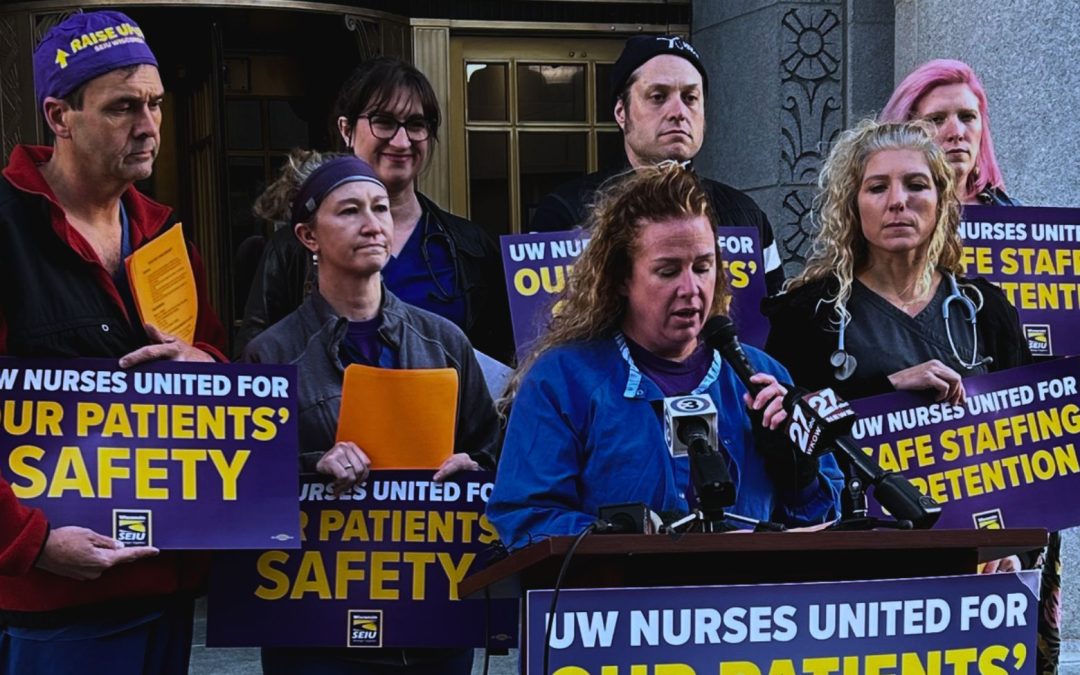 Over 100 ‘Risk to Patient Safety’ Forms to be Filed by UW Nurses