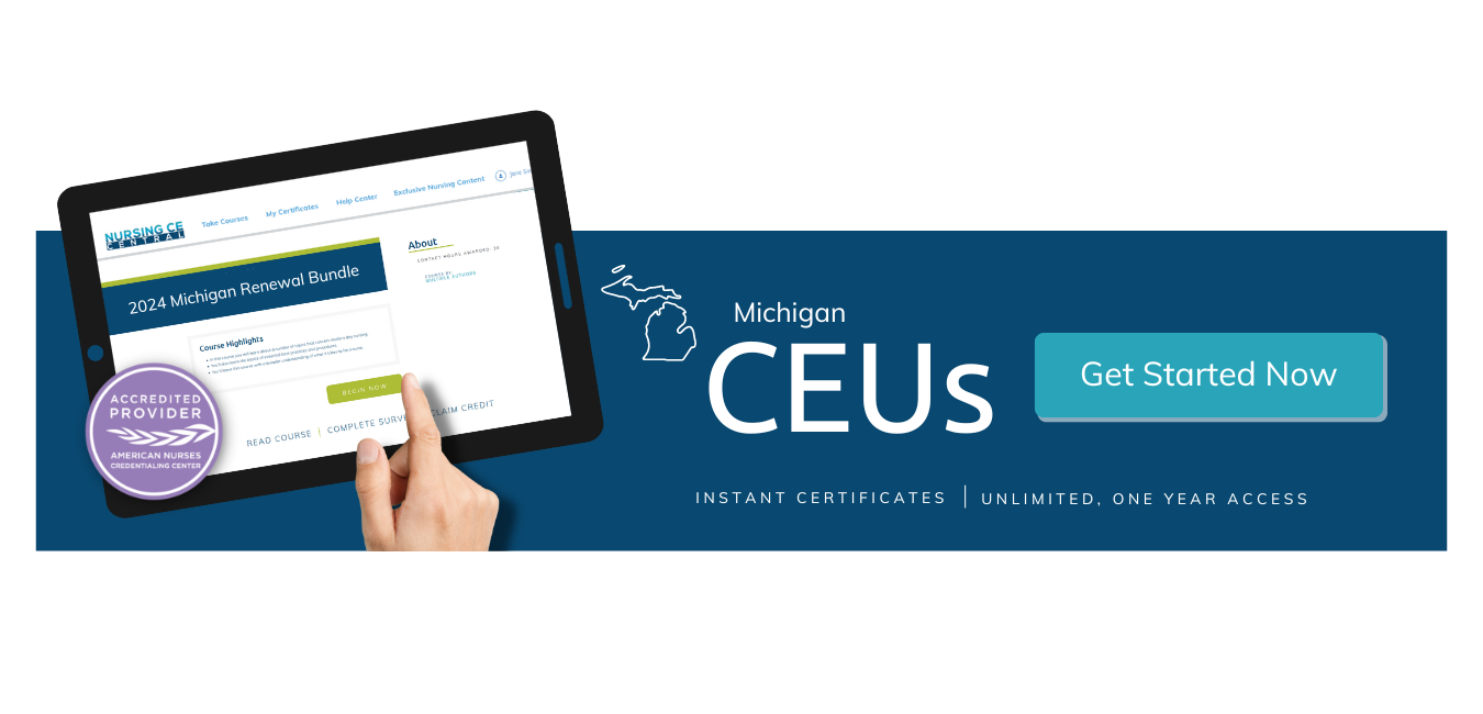 Michigan nursing ceus